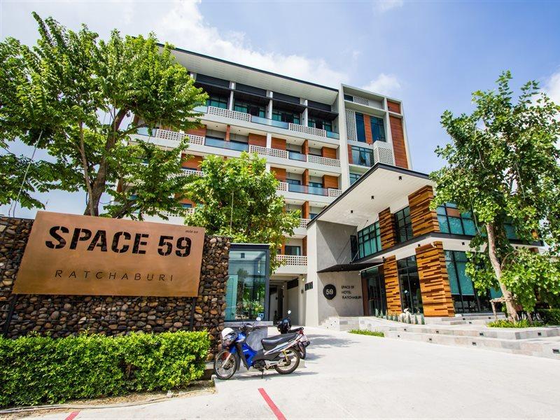 スペース59 ホテル Ratchaburi エクステリア 写真